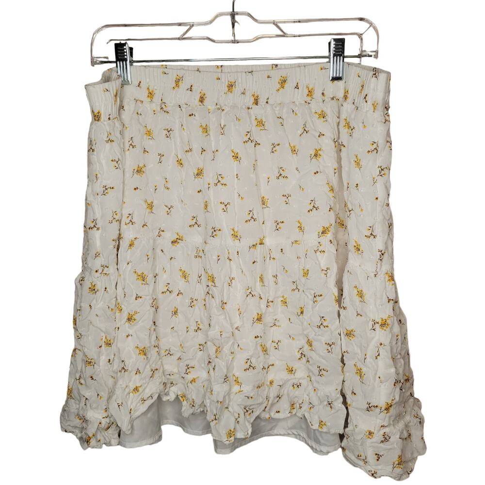 Forever 21 Floral Skirt - Plus Size 2XL - Fun & Stylish